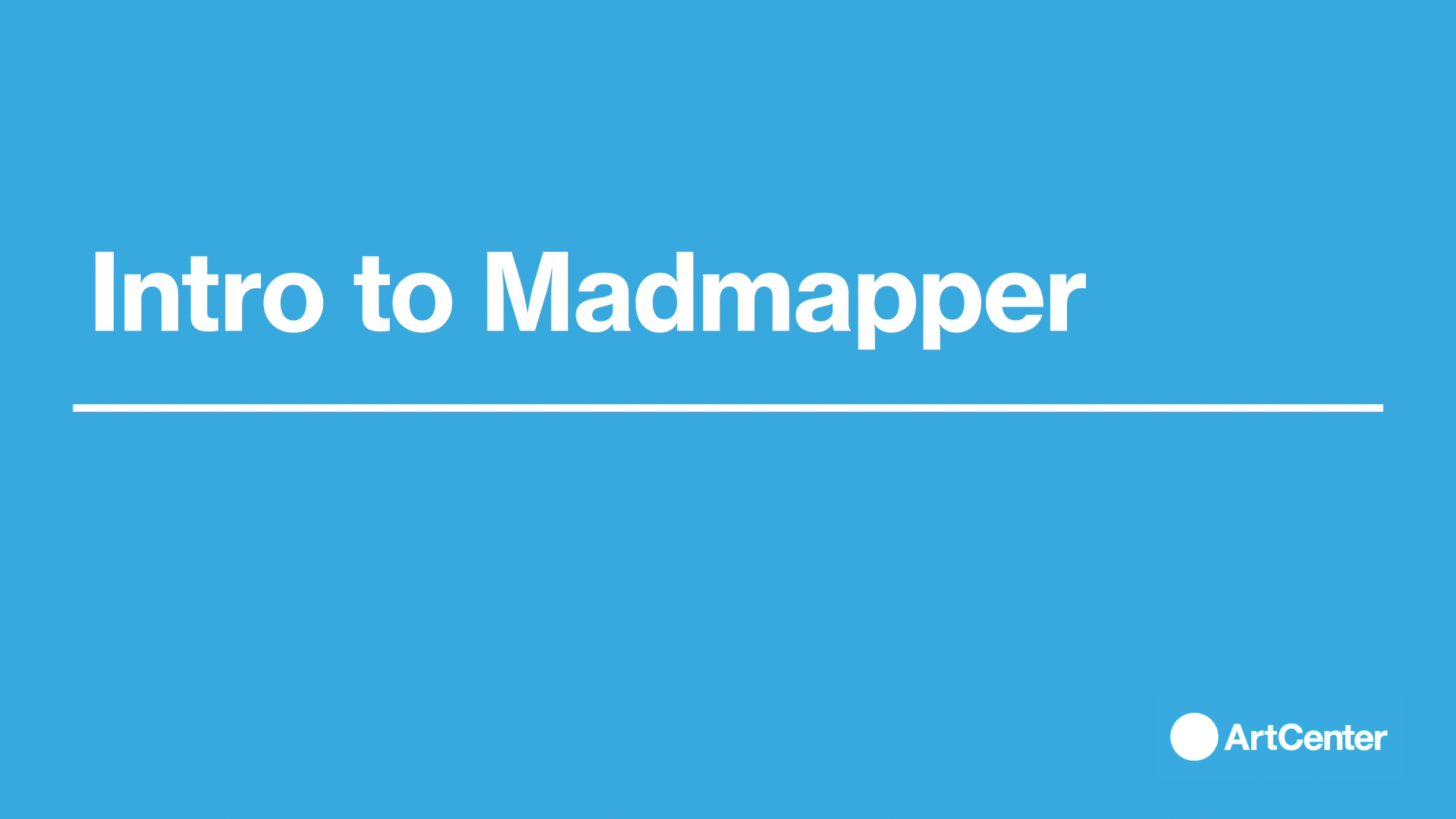 madmapper exit full screen